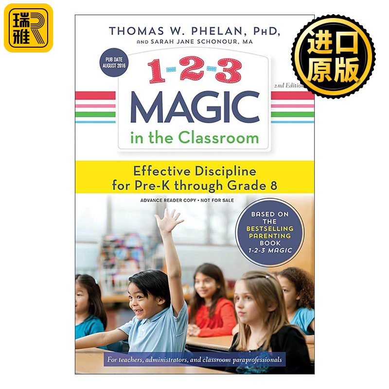 英文原版 1-2-3 Magic in the Classroom 课堂上的魔法 学前班到八年级的有效纪律管理指南 英文版 进口英语原版书籍