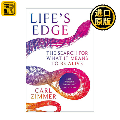 英文原版 Life's Edge 生命的边界 探寻生命的意义和极限 科学科普 普利策奖得主卡尔·齐默 Carl Zimmer 英文版进口英语原版书籍