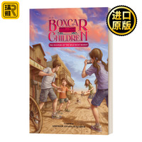 棚车少年135 西大荒强盗之谜 英文原版 The Mystery of the Wild West Bandit 英文版The Boxcar Children Mysteries 进口英语书籍