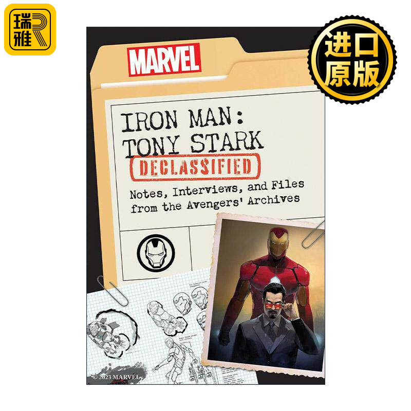 英文原版 Iron Man 钢铁侠 托尼斯塔克解密 漫画 英文版 进口英语原版书籍