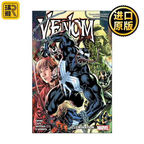 英文原版 Venom By Al Ewing & Ram V Vol.4 Illumination 毒液 卷四 漫威漫画 英文版 进口英语原版书籍
