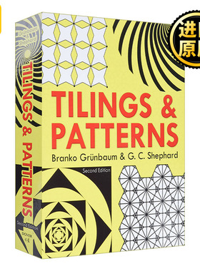 Tilings and Patterns Second Edition瓷砖与图案 第二版 关于瓷砖和几何图案的权威