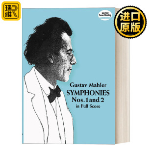 Symphonies Nos. 1 and 2 in Full Score 马勒第一交响曲和第二交响曲全谱