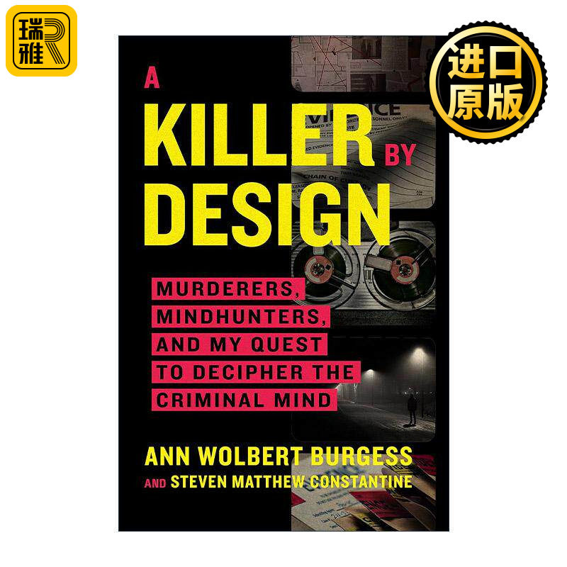 英文原版 A Killer by Design 凝视深渊 悬案 侧写和我对破译犯罪心理的探索 英文版 进口英语原版书籍