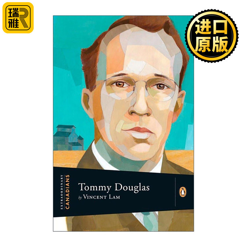 英文原版 Extraordinary Canadians Tommy 汤米·道格拉斯传 加拿大医疗保险之父 文森特·林 英文版 进口英语原版书籍