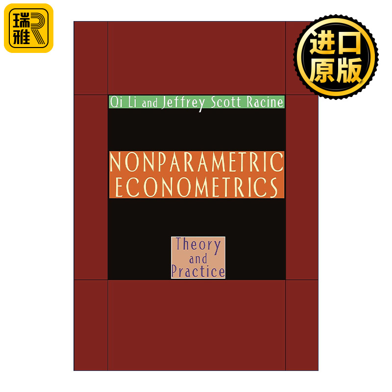 Nonparametric Econometrics 英文原版 书籍/杂志/报纸 经济管理类原版书 原图主图