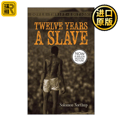 英文原版 Twelve Years a Slave 为奴十二年 所罗门·诺萨普 Dover Thrift Editions 英文版 进口英语原版书籍