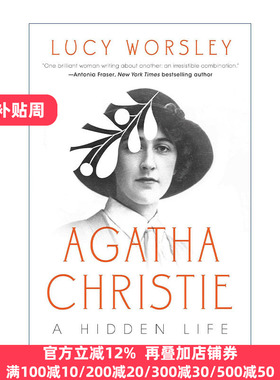 英文原版 Agatha Christie An Elusive Woman 阿加莎克里斯蒂 一个难以捉摸的女人 英国历史学家露西沃斯利