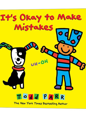 英文原版 It's Okay to Make Mistakes 犯错误是可以的 儿童启蒙认知 名家Todd Parr 精装绘本 没关系The Okay Book作者英语书籍