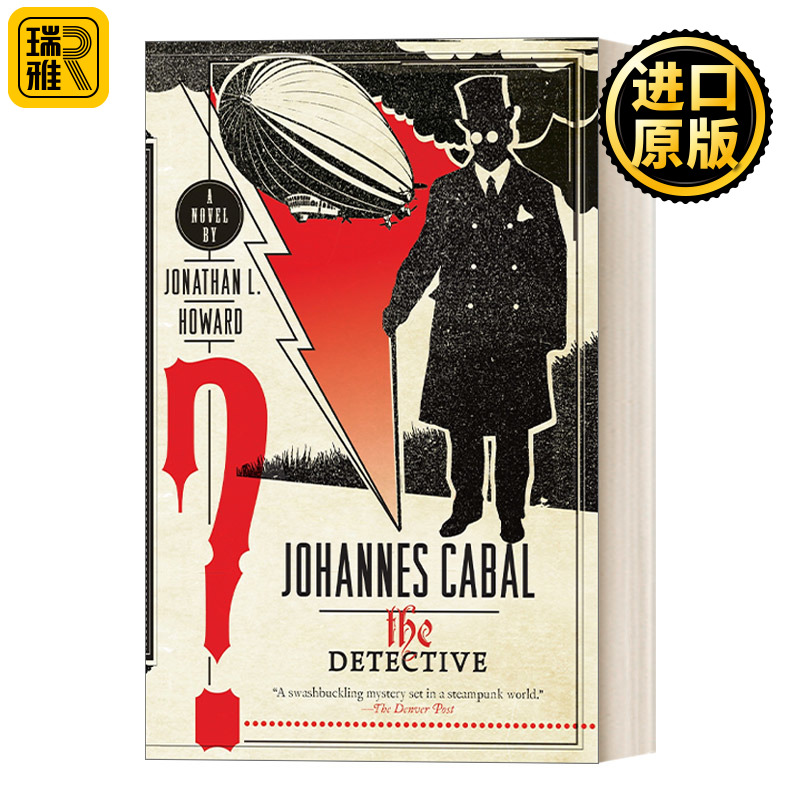 英文原版 Johannes Cabal the Detective Jonathan L. Howard