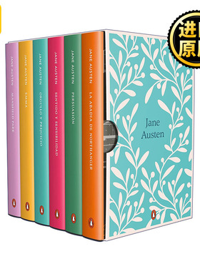 Estuche Jane Austen: Obra completa 简·奥斯汀作品企鹅经典盒装套装 西班牙语版 傲慢与偏见 理智与情感