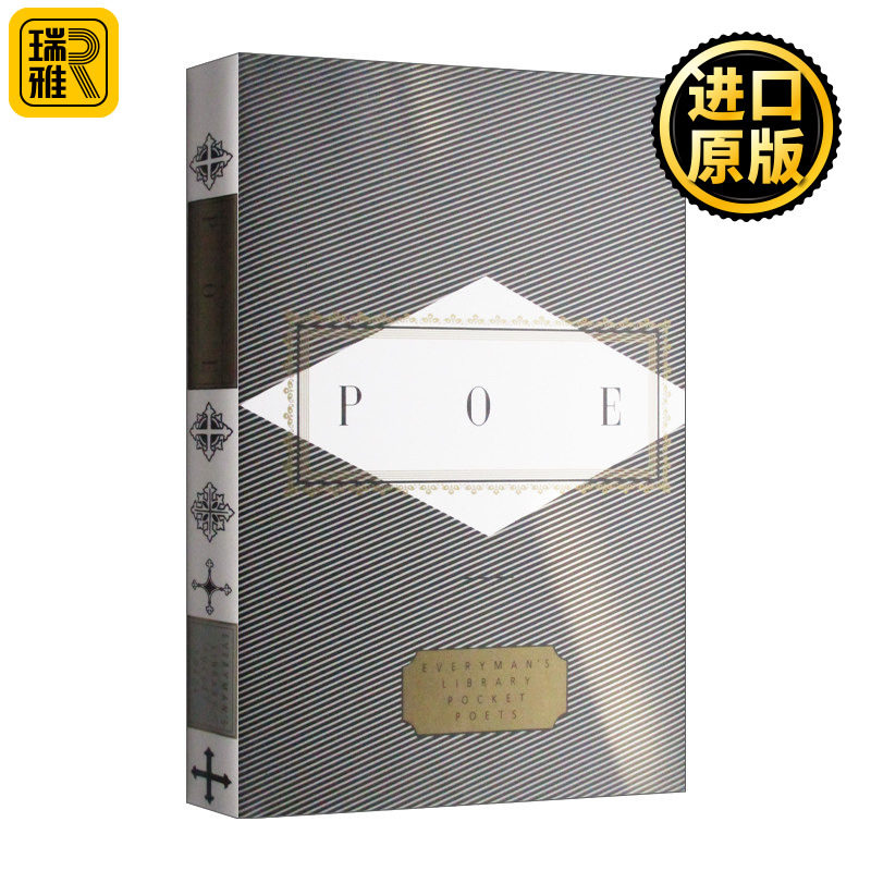 Poems 埃德加爱伦坡诗歌选集 Everyman精装版 英文原版