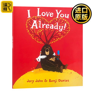 Davies名家绘本Jory 进口英语书籍 Already 本吉戴维斯 You 英文原版 Love John 大熊与鸭子系列 Benji 我本来就很喜欢你