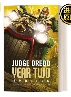 Judge Dredd: Year Two 特警判官漫画 第二年 英文原版