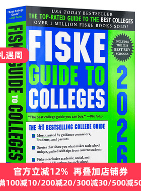 英文原版 Fiske Guide to Colleges 2026 费思克美国大学入学择校指南2026版 英文版 进口英语原版书籍