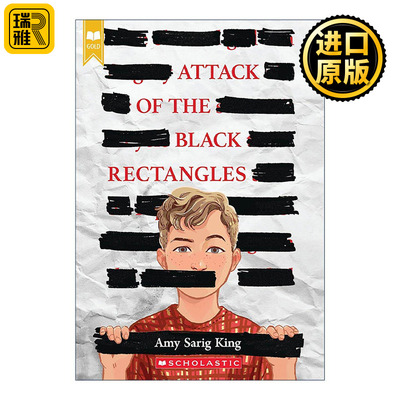 英文原版 Attack of the Black Rectangles 黑色矩形的进攻 学乐金系列 英文版 进口英语原版书籍