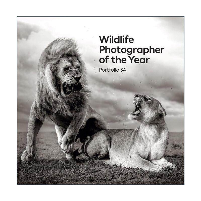 英文原版 Wildlife Photographer of the Year Portfolio 34 年度野生动物摄影师作品集 第34卷 精装 英文版 进口英语原版书籍