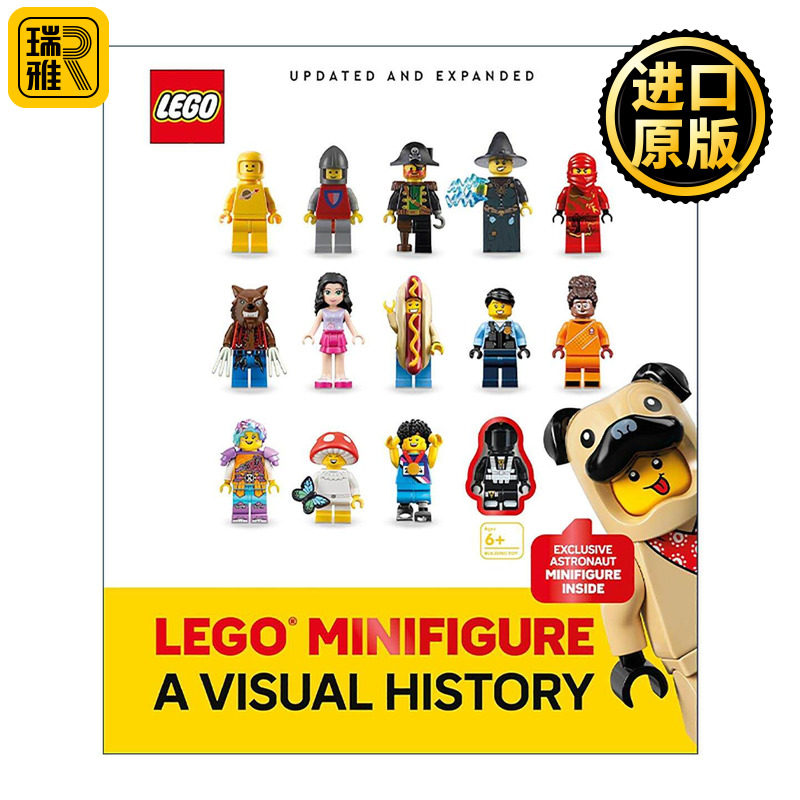 英文原版 LEGO Minifigure A Visual History Updated and Expanded DK乐高迷你人仔图史 更新增补版精装 英文版 进口英语原版书籍