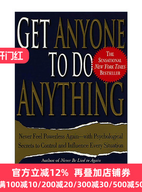 英文原版 Get Anyone to Do Anything 看谁听你的 让人对你说YES 英文版 进口英语原版书籍