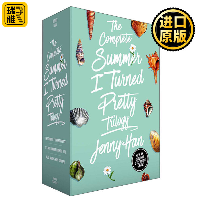 英文原版 The Complete Summer I Turned Pretty Trilogy 我变美的夏天 三部曲精装套装 Jenny Han 美剧原著 浪漫青春读物