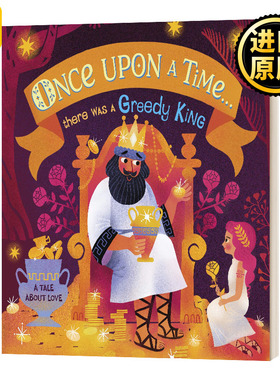 ...... Once Upon A Time... there was a Greedy King DK儿童绘本