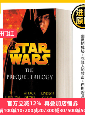 星球大战前传三部 英文原版 Star Wars The Prequel Trilogy Episodes I II and III 星际大战 电影漫画周边 进口英语原版书籍