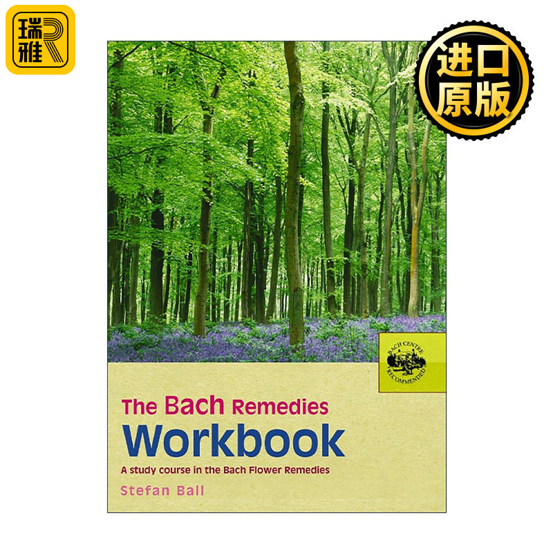 英文原版 The Bach Remedies Workbook 巴赫花精疗法实操指南 英文版 进口英语原版书籍