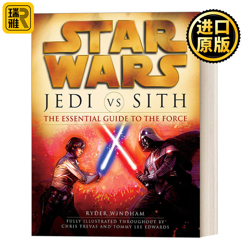 英文原版 Jedi vs Sith The Essential Guide to the Force 星球大战 绝地大战西斯 科幻小说 英文版 进口英语书籍
