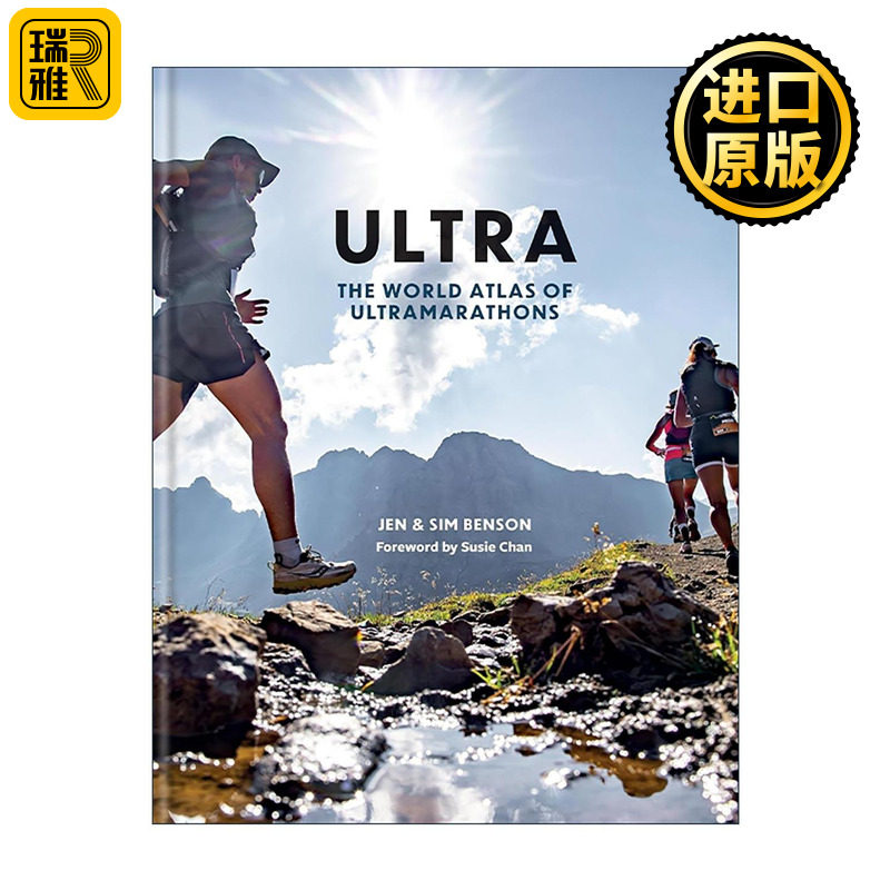 英文原版 Ultra 世界超级马拉松地图集 精装 英文版 进口英语原版书籍