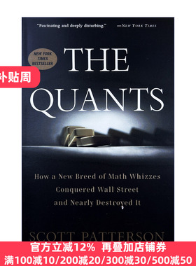 英文原版 The Quants 宽客 华尔街数量金融大师的另类人生 英文版 Scott Patterson 进口英语原版书籍