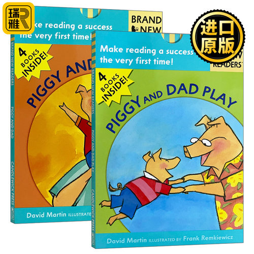 Brand New Readers Piggy and Dad小猪与爸爸系列2册