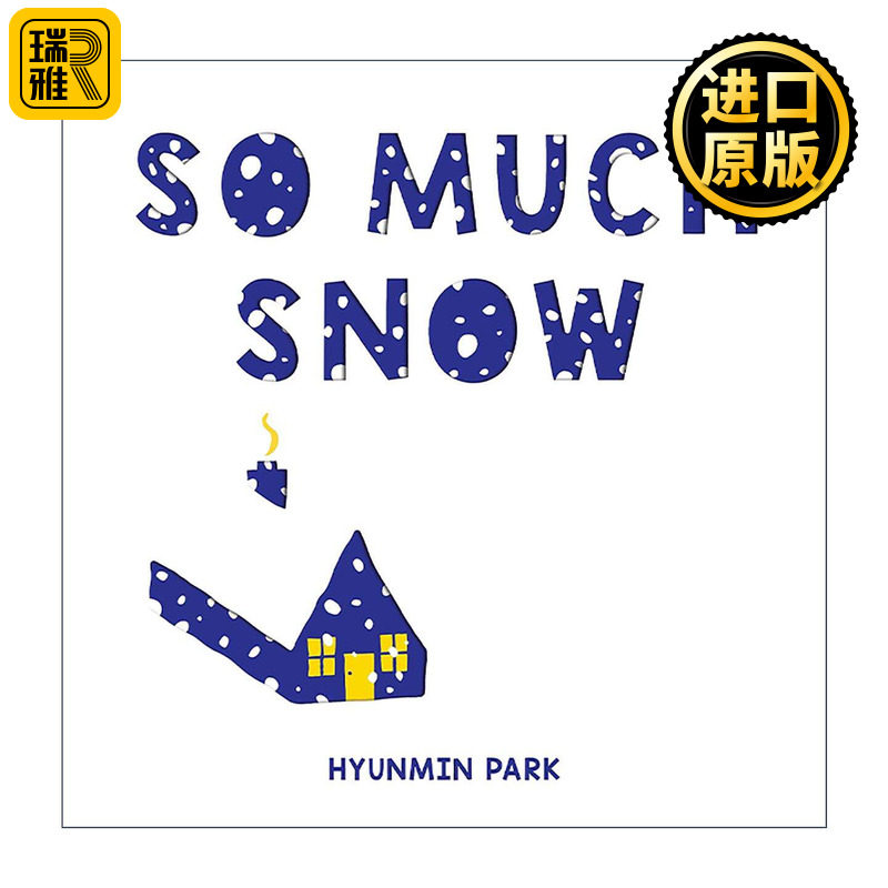 英文原版 So Much Snow 这么多雪 儿童精装绘本 韩国插画师Hyunmin Park 英文版 进口英语原版书籍