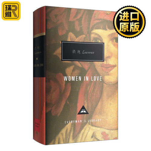 英文原版小说 Women In Love 恋爱中的女人 D.H.劳伦斯 Everyman精装版 英文版 D H Lawrence 进口英语原版书籍