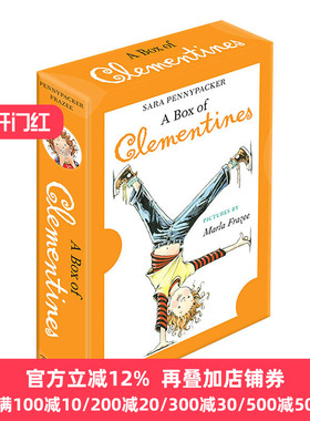 淘气的阿柑3册盒装 英文原版 A Box of Clementines 3-Book Paperback Boxed Set 全英文版 Sara Pennypacker 进口英语书籍