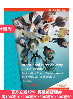 正版 Intentional Interviewing and Counseling 英文原版 进口英语书籍