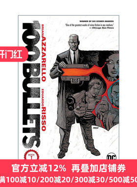 英文原版 100 Bullets Book One 100颗子弹 卷一 2024新版 DC漫画 布莱恩·阿扎瑞罗 英文版 进口英语原版书籍