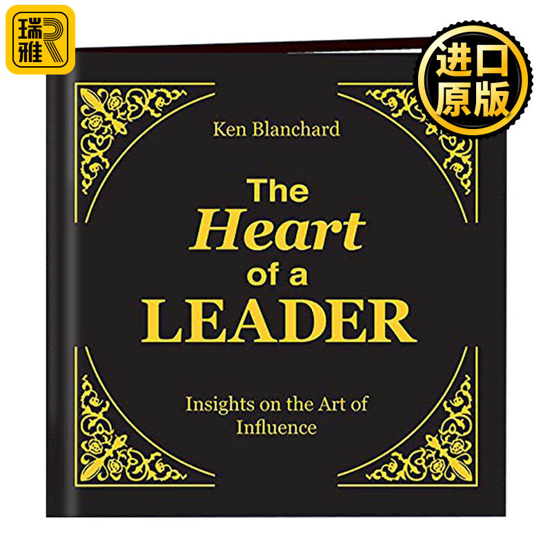 英文原版 The Heart of a Leader 领导者的智慧 对影响力艺术的洞察 一分钟经理人作者肯·布兰查德 精装 英文版 进口英语原版书籍