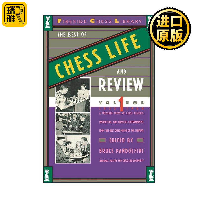 英文原版 Best of Chess Life and Review Volume 1 国际象棋评论和生活杂志精选卷1 英文版 进口英语原版书籍