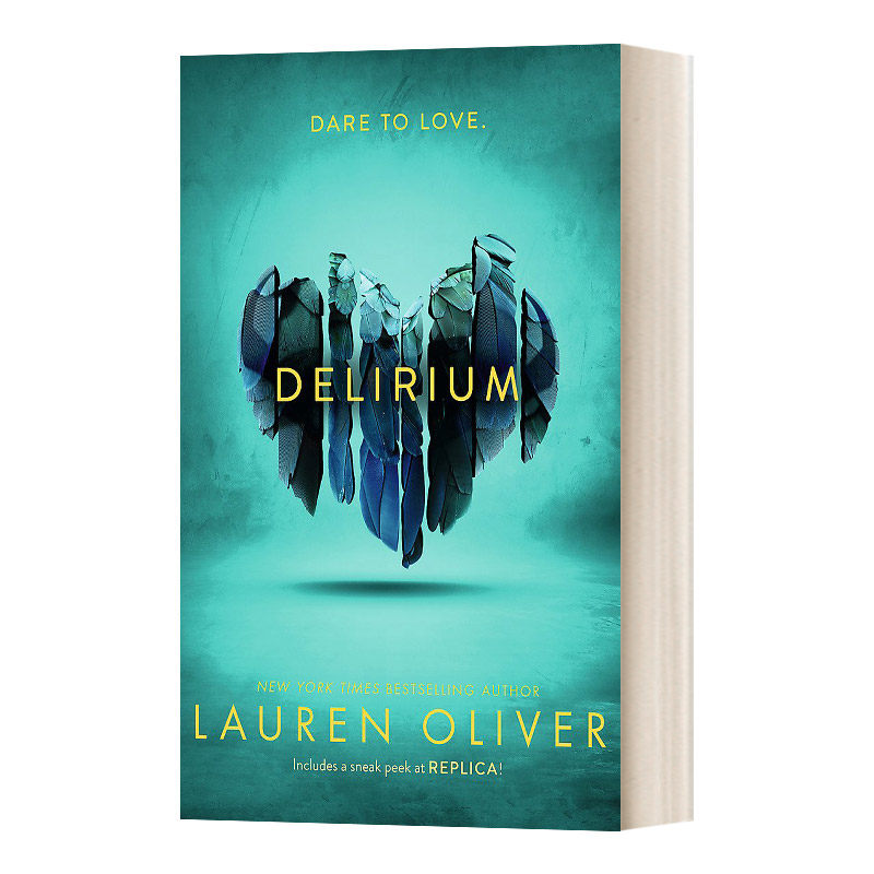 爱是一种病1 英文原版 Delirium Delirium Trilogy 1 妄爱三部曲 劳伦 奥利弗 忽然七日作者 英文版 Lauren Oliver 进口英语原版书