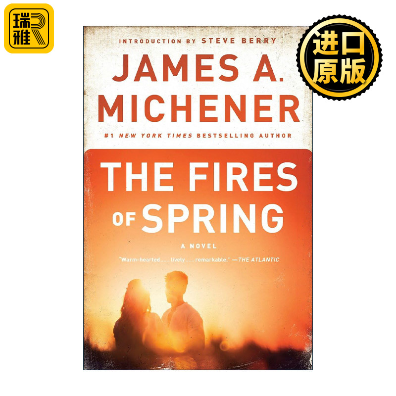 英文原版 The Fires of Spring 春之火 普利策奖得主 流浪者史诗作者詹姆斯·米切纳 英文版 进口英语原版书籍