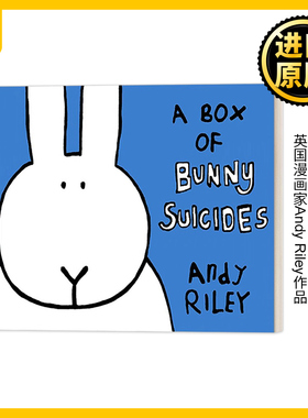 英文原版 A Box of Bunny Suicides 找死的兔子大全集 英国漫画家Andy Riley 英文版 进口英语原版书籍