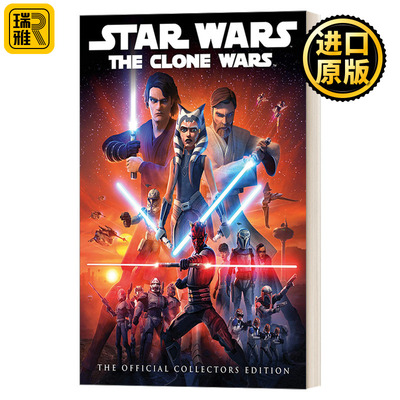 英文原版 Star Wars: The Clone Wars: The Official Companion Book