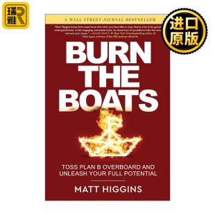 英文版 书籍 Boats 将焦虑转化为积极行动 9个策略 船 the 烧掉你 进口英语原版 英文原版 精装 Burn