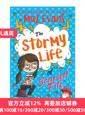 英文原版 The Stormy Life of Scarlett Fife 斯嘉丽法夫的风雨飘摇生活 章节桥梁书 The Exploding Life of Scarlett Fife 3