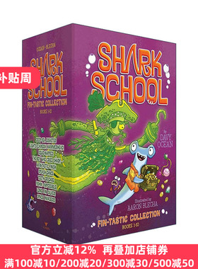 Shark School Fin-tastic Collection Books 1-10 鲨鱼学校1-10册盒装