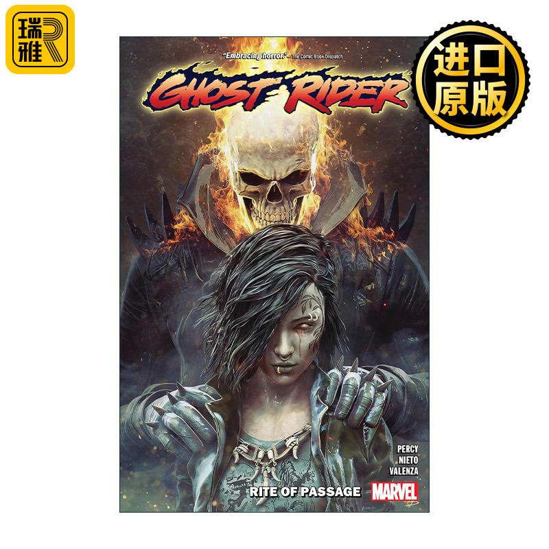 英文原版 Ghost Rider Vol.4 Rite of Passage 2022恶灵骑士合集4 成人仪式 漫威漫画 Benjamin Percy 英文版 进口英语原版书籍