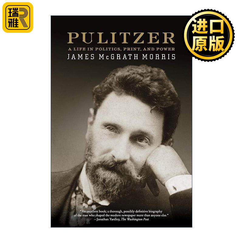 英文原版 Pulitzer 普利策传 一代新闻大亨的传奇人生 英文版 进口英语原版书籍