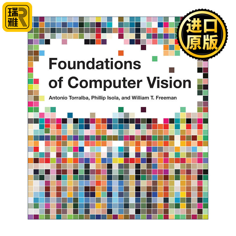 英文原版 Foundations of Computer Vision The MIT Press 计算机视觉基础 机器学习 AI人工智能 Antonio Torralba 精装 英文版
