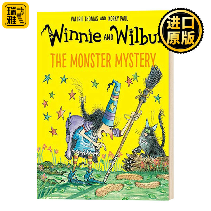 女巫温妮和威尔伯 怪物之谜 英文原版 Winnie and Wilbur The Monster Mystery 女巫温妮系列 魔法绘本全套 全英文版进口英语书籍