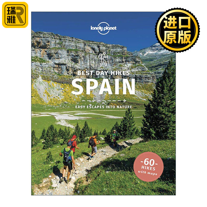 英文原版 Lonely Planet Best Day Walks Spain 西班牙一日游徒步路线精选60条 孤独星球旅行指南 英文版 进口英语原版书籍
